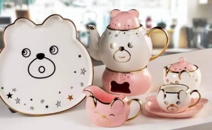 طقم شاي وجاتوه ٢٤ قطعه